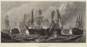 La batalla de Trafalgar